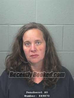 Booking photo from Penobscot County, Maine
