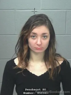 Mugshot of LEILA MAKEIA ALHAIDER booked in Penobscot County, Maine on March 8, 2026