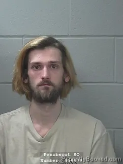 Mugshot of DYLAN SHUGAR booked in Penobscot County, Maine on March 7, 2026