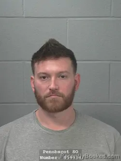 Mugshot of STEPHEN M WEAVER booked in Penobscot County, Maine on March 9, 2026