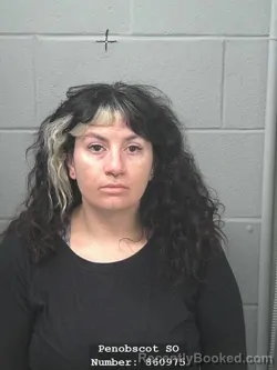 Mugshot of SOPHIA GABRIELLE VONBRAUN booked in Penobscot County, Maine on April 3, 2026