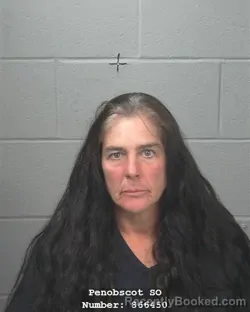 Mugshot of Kelly Marie Ryan booked in Penobscot County, Maine on August 15, 2026