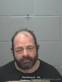 Mugshot of Tobias Macdonald booked in Penobscot County, Maine on October 22, 2026