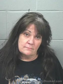 Mugshot of CHERYL ANNE IANOZI booked in Penobscot County, Maine on July 21, 2026