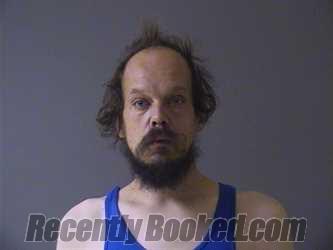 Booking photo from Somerset County, Maine