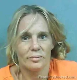 Mugshot of Naudia Nell Delozier booked in Franklin County, Florida on September 2, 2026