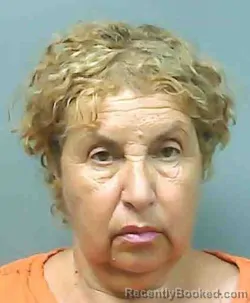 Mugshot of Marina Rozenbaum booked in Franklin County, Florida on August 5, 2026