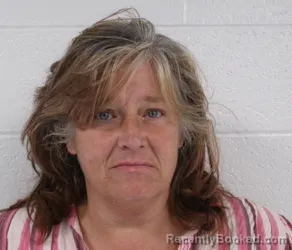 Mugshot of APRIL DAWN MARTZ-HILL booked in Allegany County, Maryland on July 27, 2026