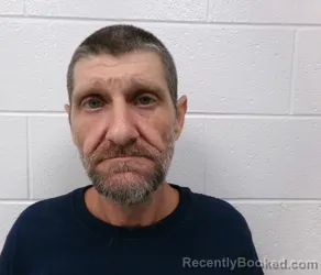 Mugshot of Shane Ray Sarver booked in Allegany County, Maryland on August 14, 2026