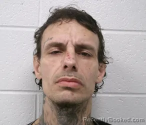 Mugshot of JORDAN MARSHALL SHOOK booked in Allegany County, Maryland on April 3, 2026