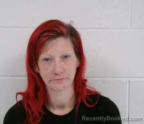 Mugshot of Krystal Ann Canfield booked in Allegany County, Maryland on August 20, 2026