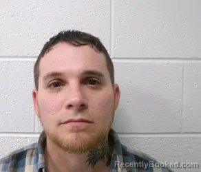 Mugshot of Andrew Wayne Dawson booked in Allegany County, Maryland on August 19, 2026