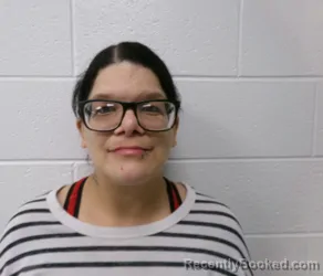 Mugshot of BRITTANY RENEE CLARK booked in Allegany County, Maryland on July 8, 2026