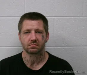 Mugshot of DERIK GENE SANDERS booked in Allegany County, Maryland on July 8, 2026