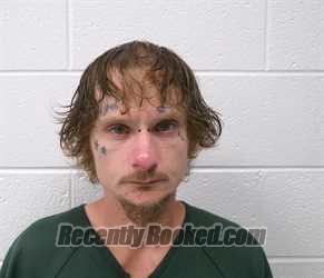 Booking photo from Allegany County, Maryland