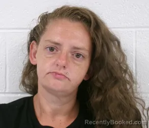 Mugshot of Brittany Lynn Mcgoye booked in Allegany County, Maryland on September 7, 2026