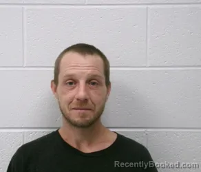Mugshot of Justin Ray Myers booked in Allegany County, Maryland on September 19, 2026