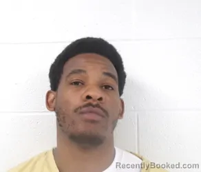 Mugshot of Brandon Terell Barnett booked in Allegany County, Maryland on October 8, 2026