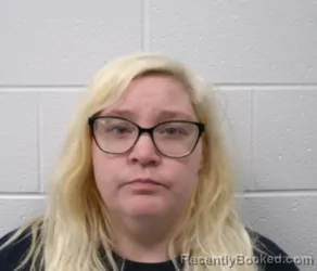 Mugshot of AMBER MICHELLE TROUTMAN booked in Allegany County, Maryland on June 24, 2026