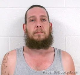 Mugshot of JUSTIN DANIEL MUIR booked in Allegany County, Maryland on June 23, 2026