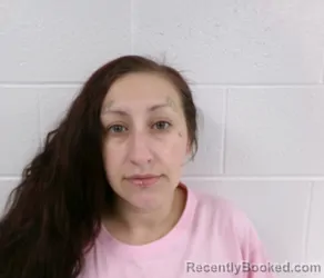 Mugshot of COURTNEY RAE JENKINS booked in Allegany County, Maryland on June 3, 2026