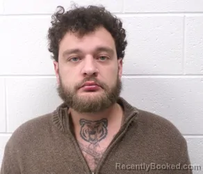 Mugshot of CHAZ JAMES MCDERMOTT booked in Allegany County, Maryland on March 20, 2026