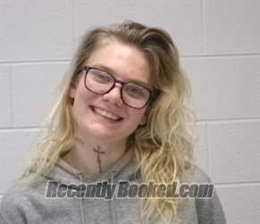 Booking photo from Allegany County, Maryland