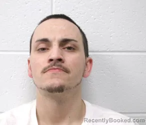 Mugshot of JUSTIN EDWARD MENDEZ booked in Allegany County, Maryland on March 25, 2026