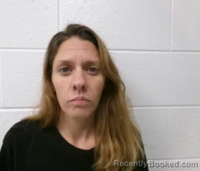 Mugshot of Katie Ann Trabing booked in Allegany County, Maryland on October 9, 2026