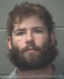 Mugshot of Dustin Michael James booked in Onslow County, North Carolina on October 14, 2026