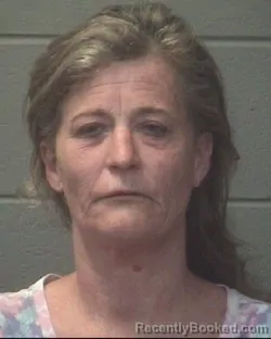 Mugshot of ANGELA MARIE BLASDELL booked in Onslow County, North Carolina on March 30, 2026