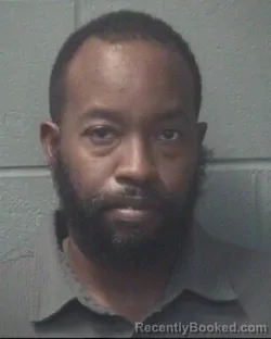 Mugshot of Terrence Darnell Stacy booked in Onslow County, North Carolina on October 14, 2026
