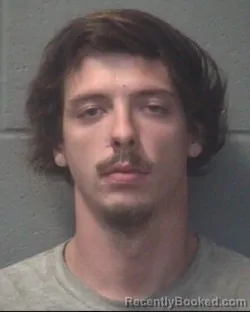 Mugshot of JACOB LEROY SWINSON booked in Onslow County, North Carolina on April 25, 2026