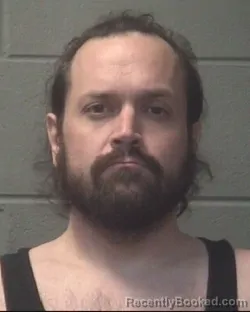Mugshot of Daniel Alan Brill booked in Onslow County, North Carolina on August 9, 2026