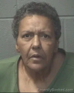 Mugshot of Linda Wilson booked in Onslow County, North Carolina on October 1, 2026