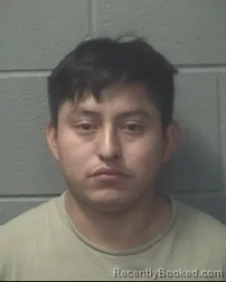 Mugshot of Reynaldo Altunar Alvarez booked in Onslow County, North Carolina on October 24, 2026
