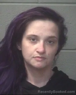 Mugshot of BROOKE-LYNN NICOLE SCHOENWALDER booked in Onslow County, North Carolina on March 24, 2026