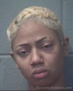 Mugshot of DAMARIS JASMYNG AMARO booked in Onslow County, North Carolina on March 18, 2026