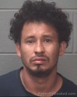 Mugshot of Edy Geovani Orellano-Padilla booked in Onslow County, North Carolina on August 16, 2026