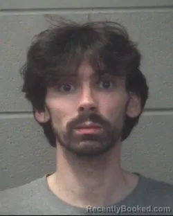 Mugshot of Brandon Michael Hall booked in Onslow County, North Carolina on August 28, 2026