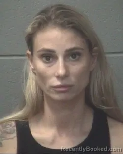 Mugshot of Natalie Kate Hall booked in Onslow County, North Carolina on October 16, 2026