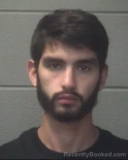 Mugshot of Joseph Javier Garza booked in Onslow County, North Carolina on August 20, 2026