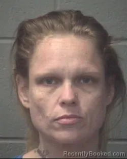 Mugshot of CAROLYNN LOUISE MOORE booked in Onslow County, North Carolina on March 27, 2026