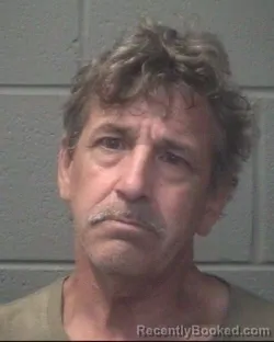 Mugshot of Brian Keith Raymond Caouette booked in Onslow County, North Carolina on August 17, 2026