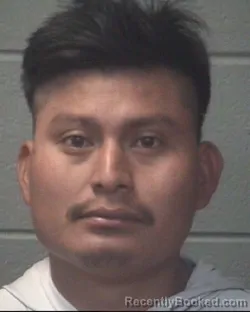 Mugshot of EDWIN YEBGENI PEREZ LOPEZ booked in Onslow County, North Carolina on March 18, 2026