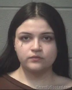 Mugshot of ERIKA VANESSA ARAUZ RUBIO booked in Onslow County, North Carolina on March 22, 2026