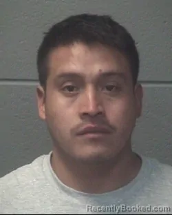 Mugshot of Isail Bautista Miranda booked in Onslow County, North Carolina on August 6, 2026