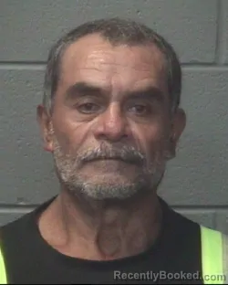 Mugshot of Jose Perez Sanchez booked in Onslow County, North Carolina on August 9, 2026