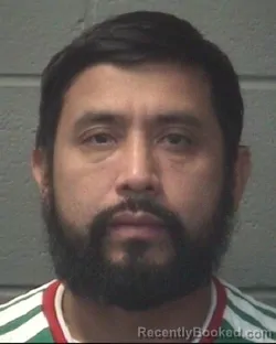 Mugshot of Jesus Marin-Hernandez booked in Onslow County, North Carolina on August 21, 2026