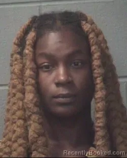 Mugshot of Janiya Dijonna Jones booked in Onslow County, North Carolina on August 26, 2026
